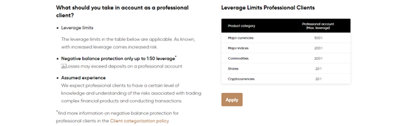 ترقية الحساب الاحترافية ممكنة للمتداولين المؤهلين. ترقية الحساب الاحترافية ممكنة للمتداولين المؤهلين.